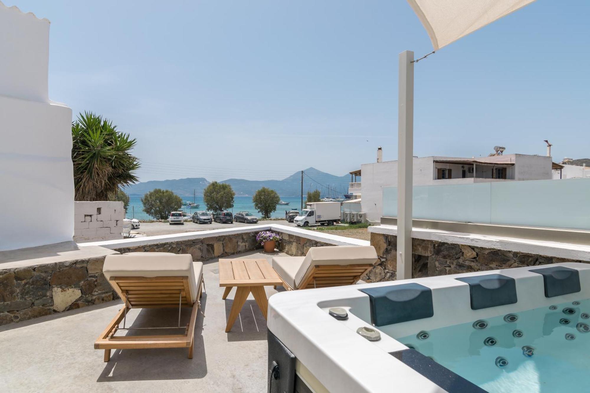 Ostria Hotel Adamantas  Exterior foto