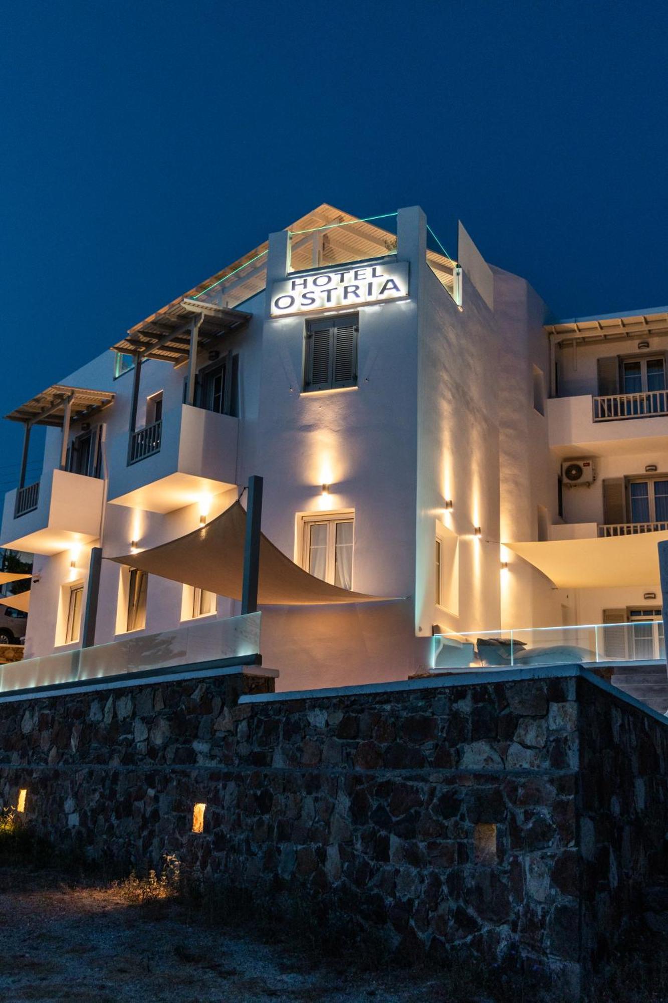 Ostria Hotel Adamantas  Exterior foto