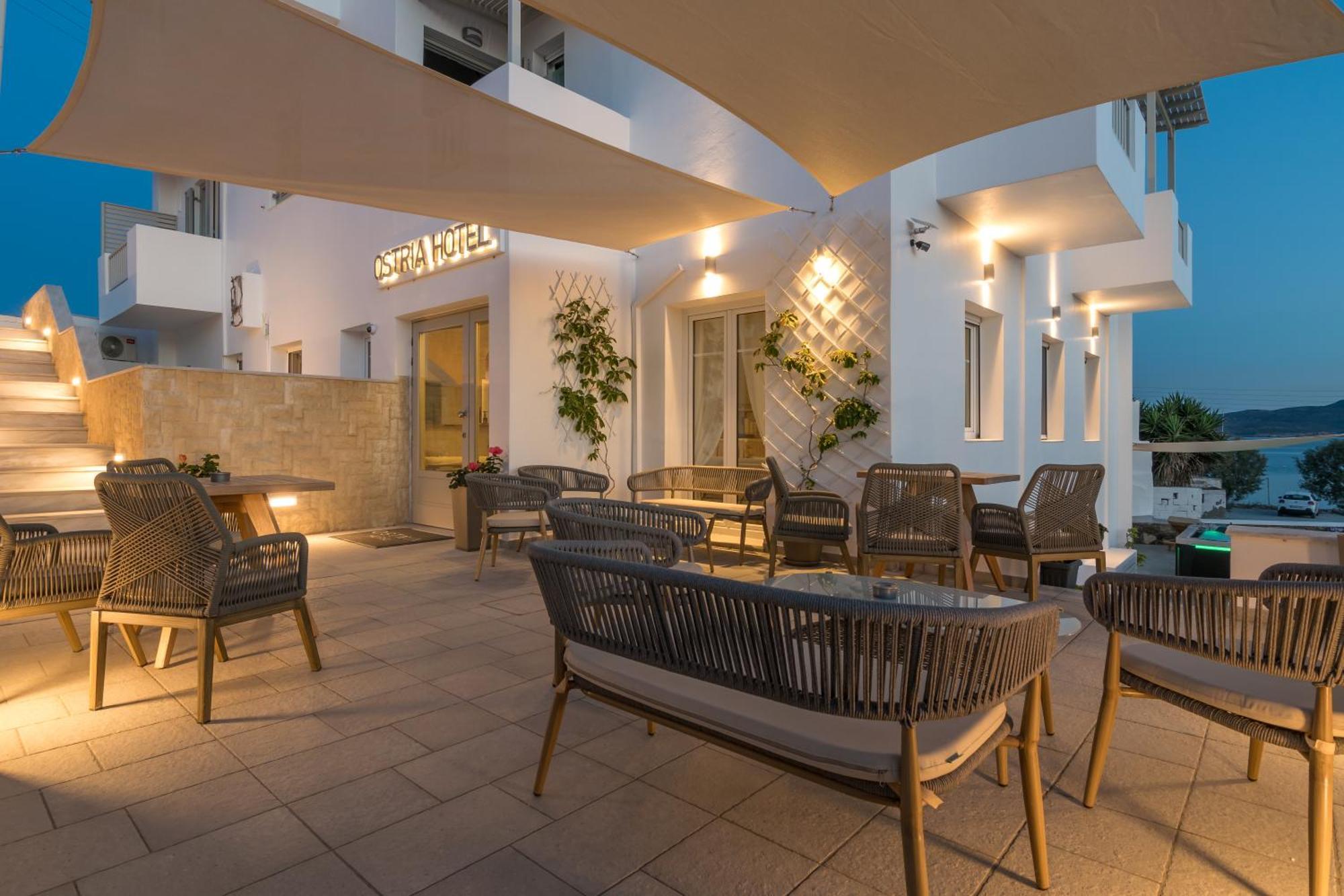 Ostria Hotel Adamantas  Exterior foto