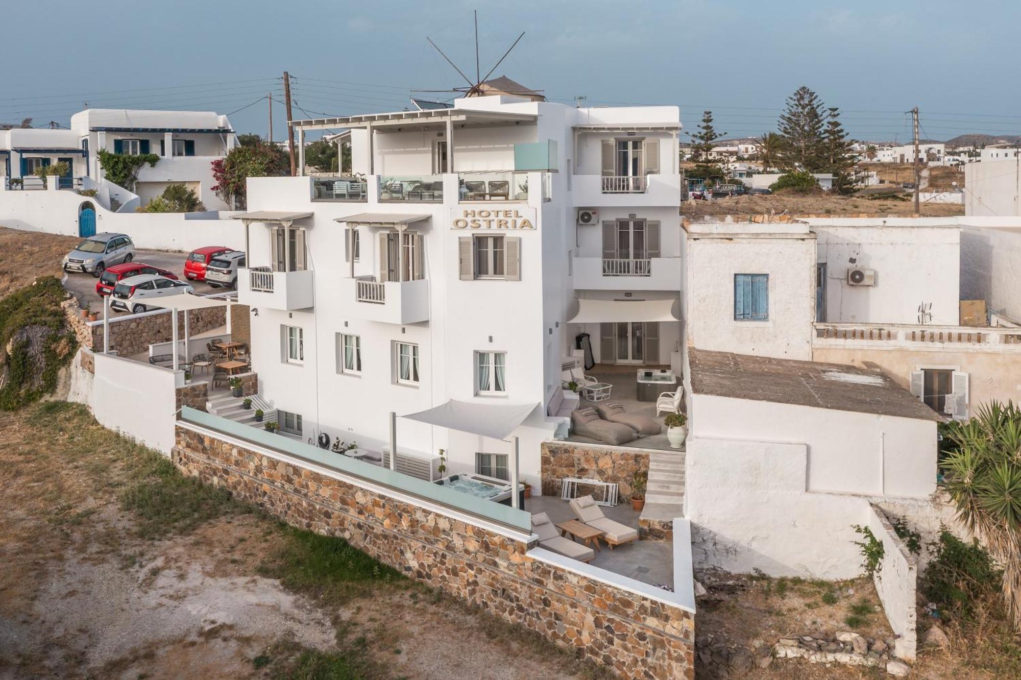 Ostria Hotel Adamantas  Exterior foto